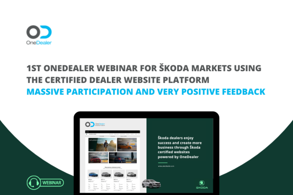 Skoda-Händlernetz-Websites: Nutzen Sie die wertvollsten digitalen Ressourcen Ihres Netzwerks – Händler-Websites mit kontinuierlichem Support von OneDealer