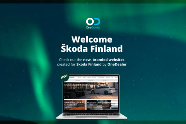 OneDealer freut sich, seine neueste Zusammenarbeit mit Skoda Finnland bekannt zu geben