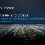 OneDealer and proaxia– a partnership for seamless digital transformation of sales and service