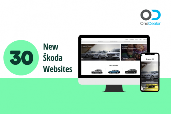OneDealer and Skoda Collaborate to Launch 30 New Dealer Sites in Ukraine