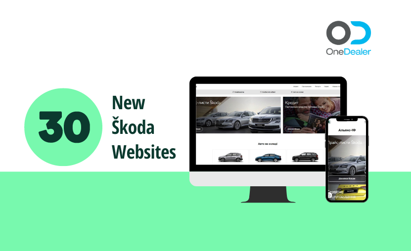 Celebrating the Launch of 30 new Skoda Websites
