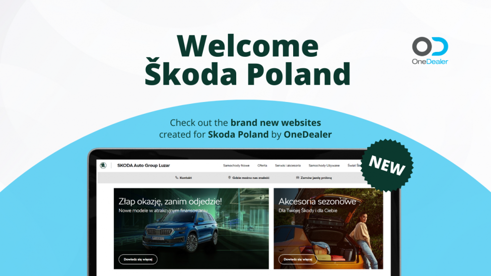 New Websites for Skoda Poland