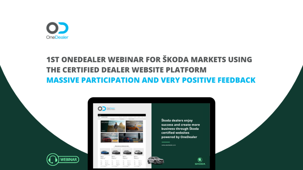 Skoda Dealer Network Websites Webinar
