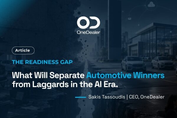 The Readiness Gap: What Will Separate Automotive Winners from Laggards in the AI Era